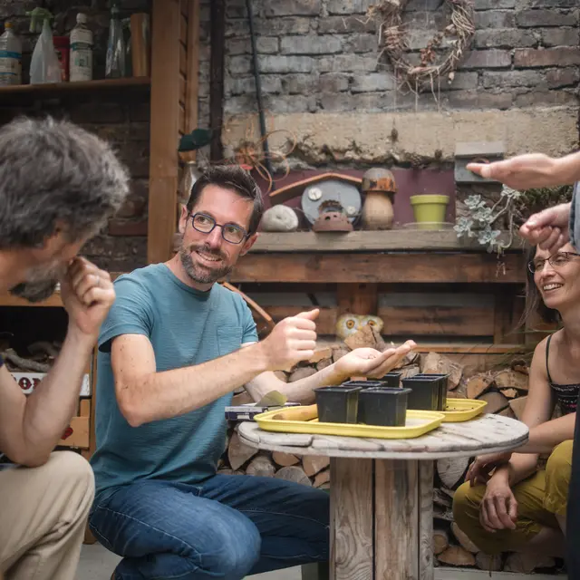 Atelier au jardin - Sotteville-les-Rouen