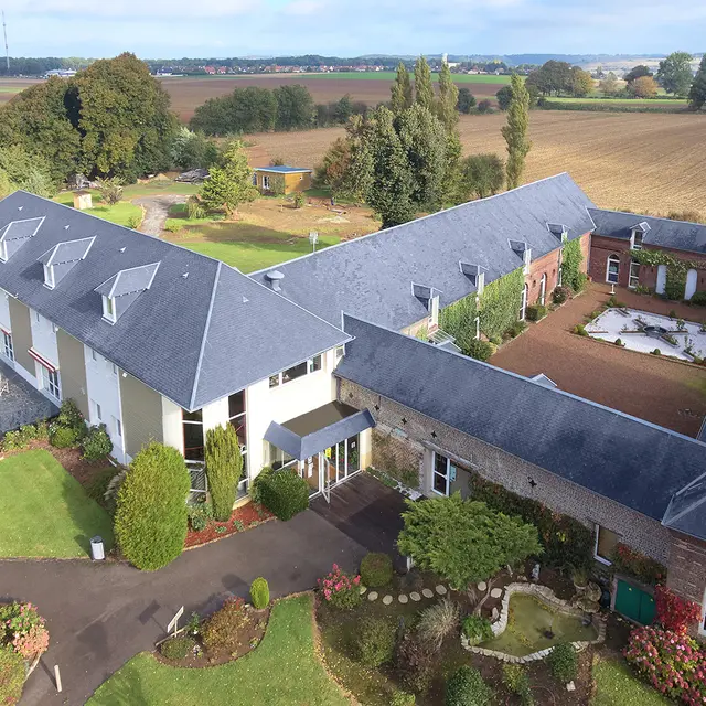 La cour carrée - EU - Vue aérienne - 2019