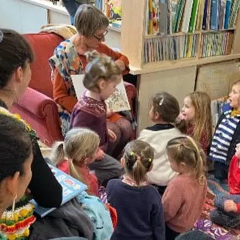 Lecture avec Catherine