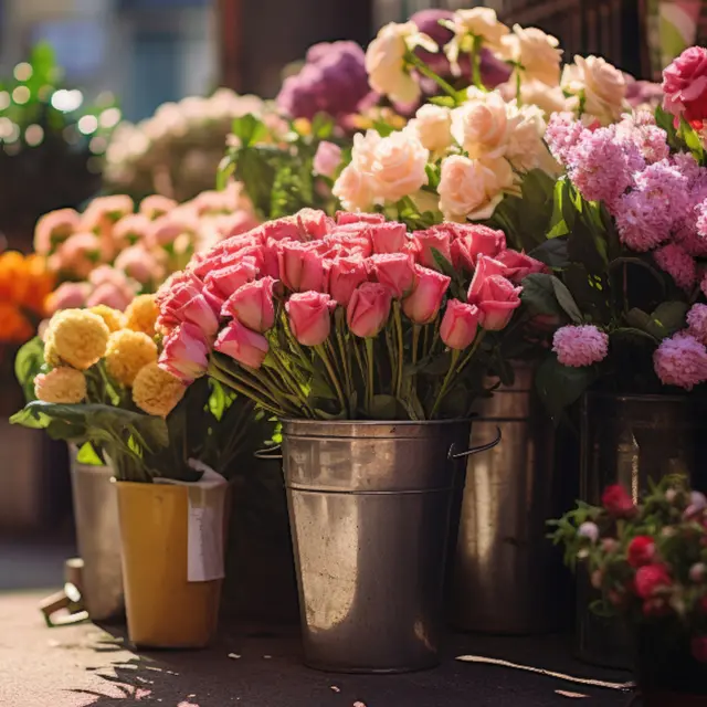 Marché aux fleurs
