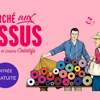 Marché aux tissus