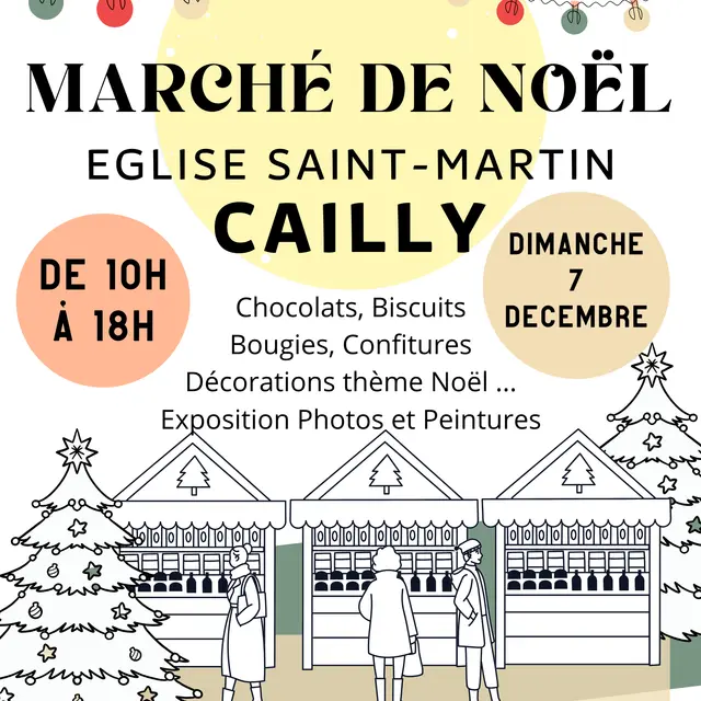 Marché de Noël - Cailly 76690