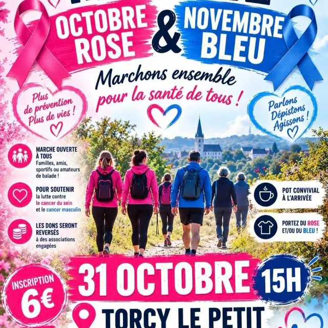 Octobre Rose Novembre Bleu 2026