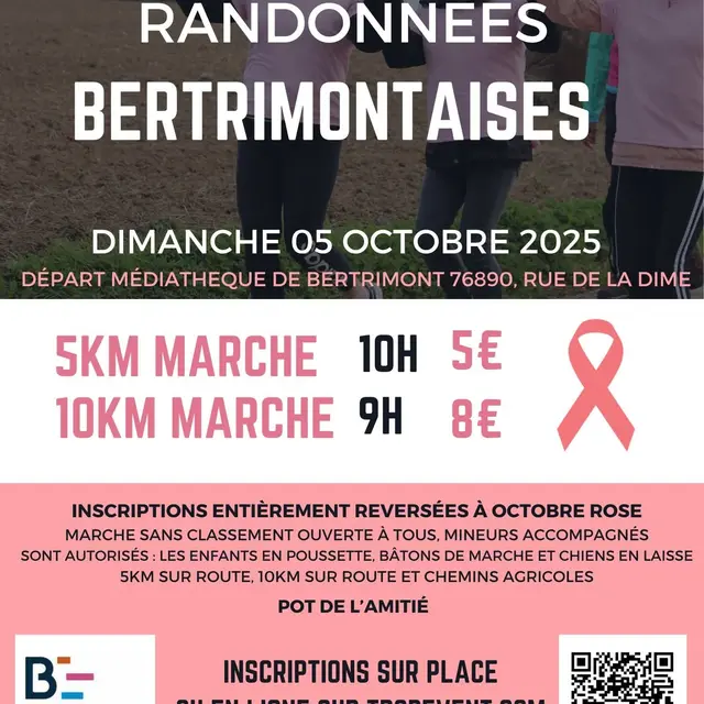 Octobre Rose Randos Bertimont