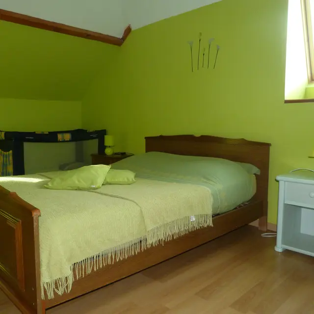 Une chambre Lit 2 personnes 160x180