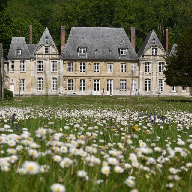 La facade au printemps
