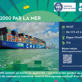 Port 2000 par la mer (juillet)
