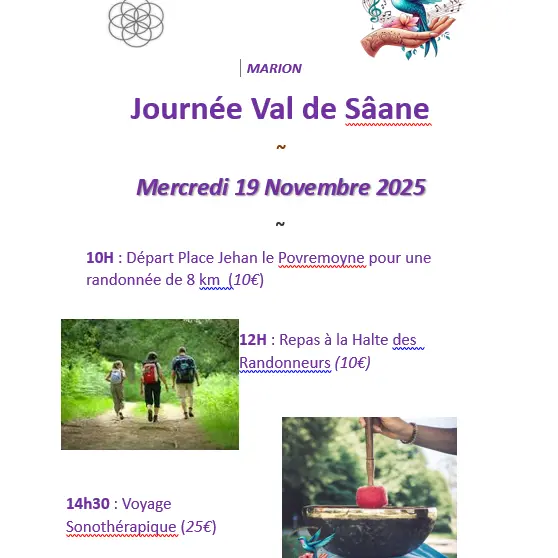 Affiche rando Val-de-Saâne