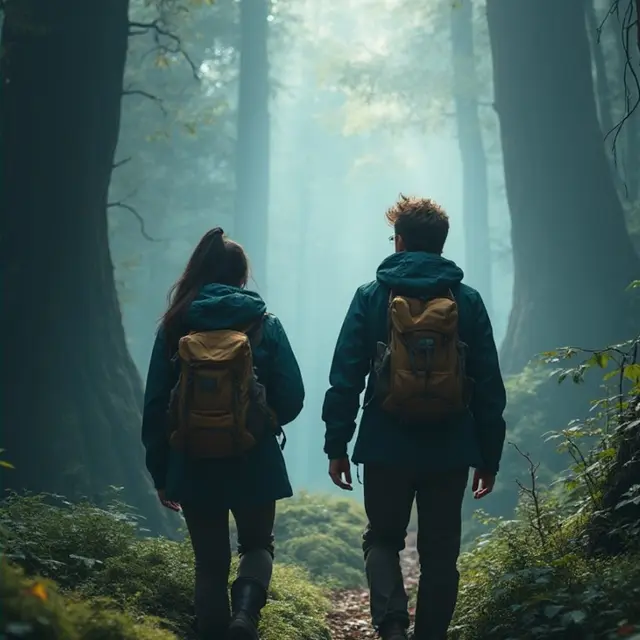 Exploration forêt