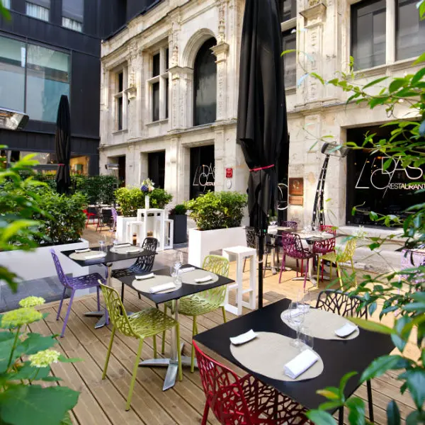 L'Odas - la terrasse - Rouen