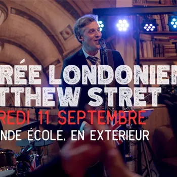 Soirée londonienne : Matthew Street Concert
