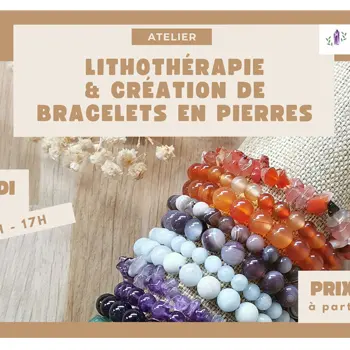 Atelier liththérapie