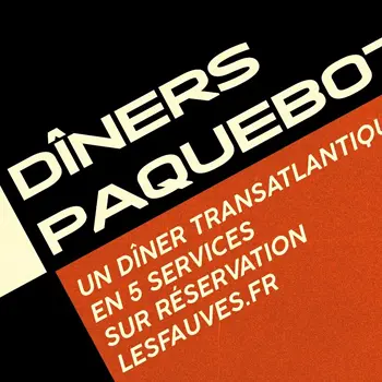 Dîners Paquebots