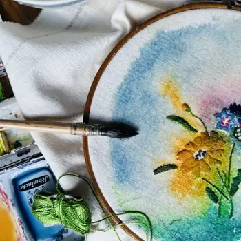 Couture & aquarelle