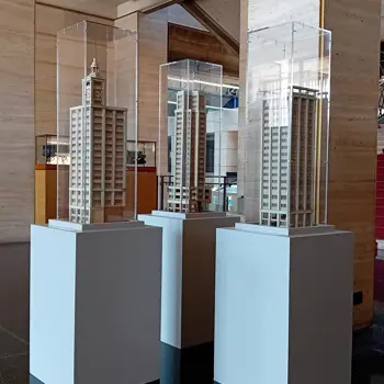 Maquettes de l'Hôtel du Ville du Havre