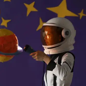 Dans la peau d'un astronaute