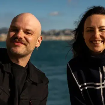 Thomas Flahaut et Daniela Banaru