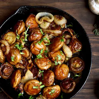 Cuisine autour des champignons