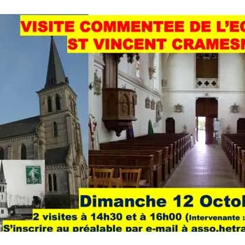 Visite de l'église de Saint-Vincent-de-Cramesnil