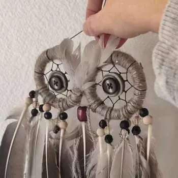 Hibou en fil