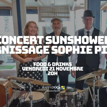 Sunshower + Vernissage Sophie Pineau
