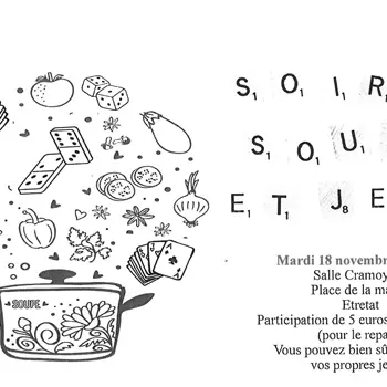 Soirée soupe et jeux