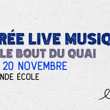 Soirée live musique : Duo Le Bout du Quai