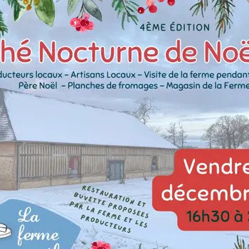 Marché nocturne de Noël à la Ferme Dumesnil