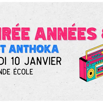 Soirée année 80 - Dj Anthoka