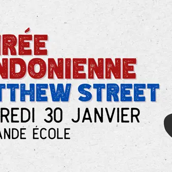 Soirée londonienne - Matthew Street