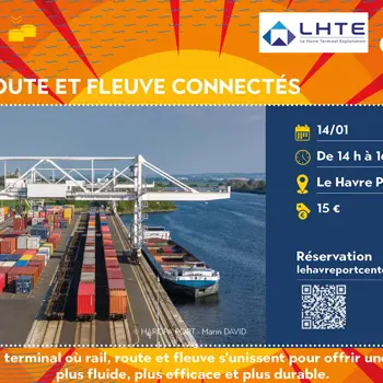 Rail, route et fleuve connectés