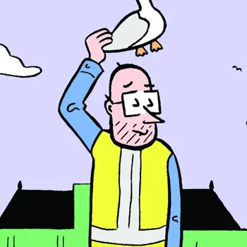 Une BD reportage de Sirou au Muséum