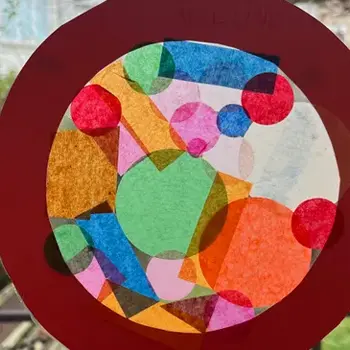 Atelier : Vitrail de papier