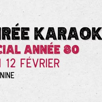 Soirée karaoké -Spécial 80's