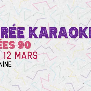 Soirée karaoké 12 mars