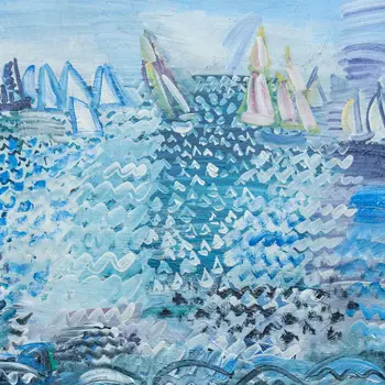 Raoul DUFY (1877-1953), Les Régates au Havre