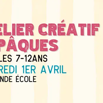atelier créatif pâques