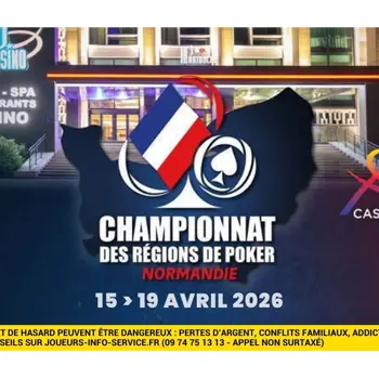Championnat des régions de Poker - Etape Normandie