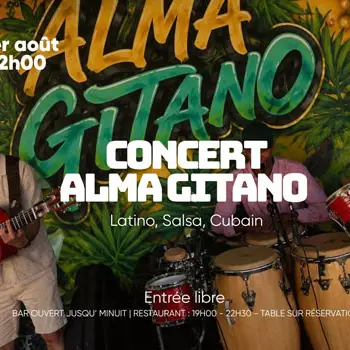Concert : Alma Gitano - Latino Salsa Cubain