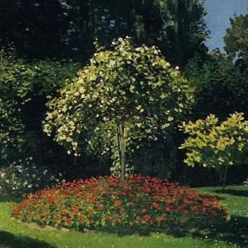 Jeanne-Marguerite Lecadre au jardin - 1866 ou 1867
