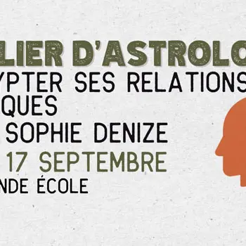 Atelier astrologie : Les relations karmiques