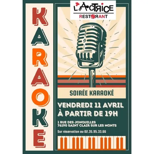 SaintClairSurLesMonts_Karaoke©RestaurantLActrice-2025