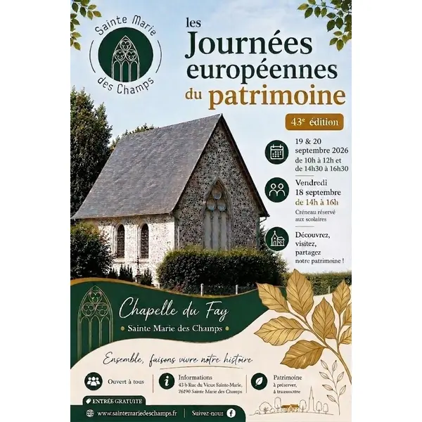 SainteMarieDesChamps_ChapelleDuFay©CommuneSainteMarieDesChamps-2026