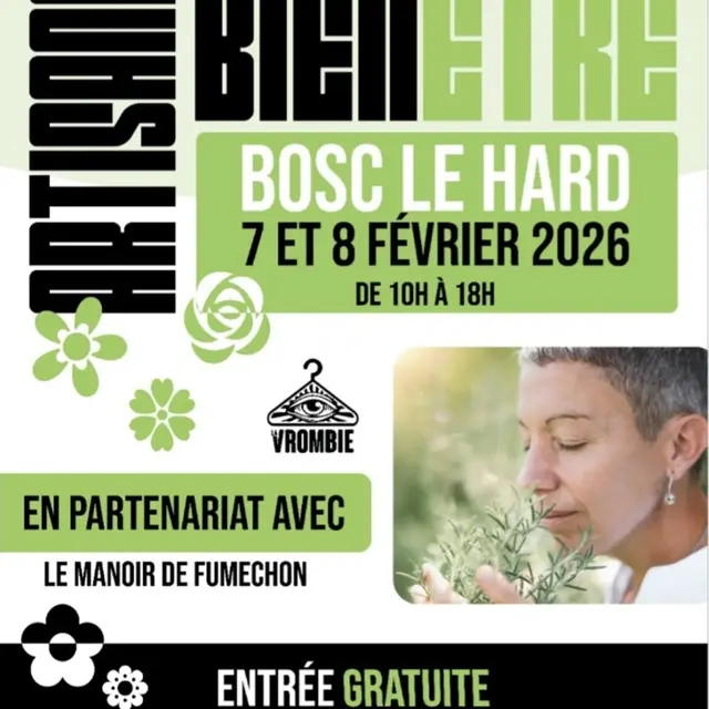 Salon-bien-etre-artisanat-Bosc-le-hard-7 et 8 fevrier 2026