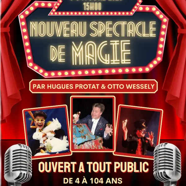 Spectacle magie 5 octobre Buchy