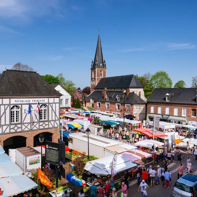 Marché de Luneray