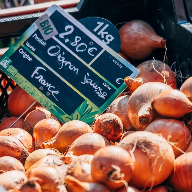 Vente de fruits et légumes