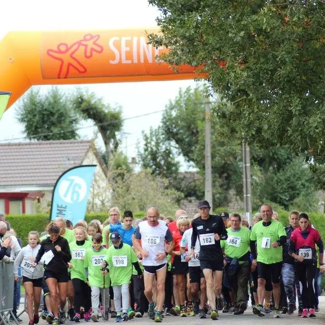 Trail pompiers Auffay