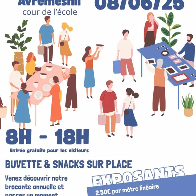 Vide grenier avremesnil