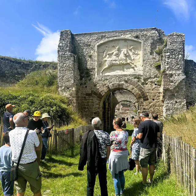 Visite guidée intérieur Château d'Arques